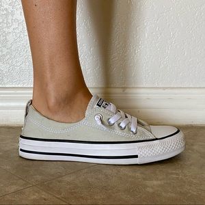 Gray Chuck Taylor All Star Shoreline Slip Ons